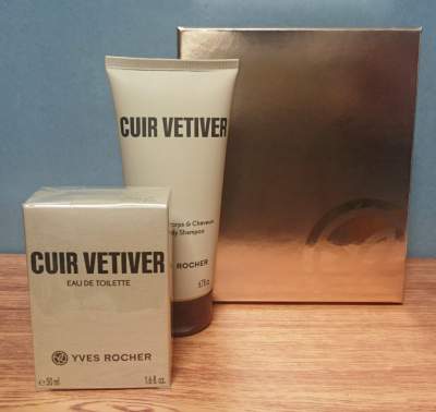 SET - CUIR VETIVER - YVES ROCHER - Eau de Toilette on Aster Vender
