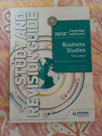 Business Studies IGCE O level  - Self help books on Aster Vender