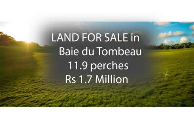 LAND FOR SALE in  Baie du Tombeau   - Land on Aster Vender