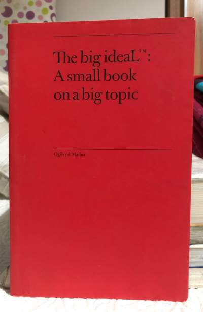 The big ideaL: A small book on a big topic - Self help books