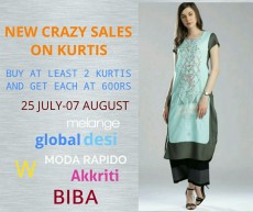 CRAZY SALES ON BRANDED KURTIS - Dresses (Women) on Aster Vender