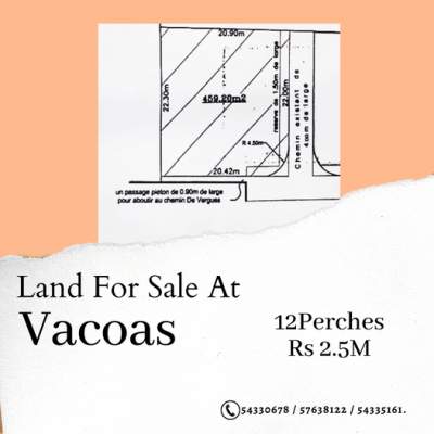 LAND FOR SALE   - Land on Aster Vender