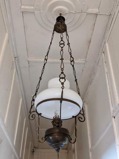 Suspension luminaire ancien - Antiquities on Aster Vender