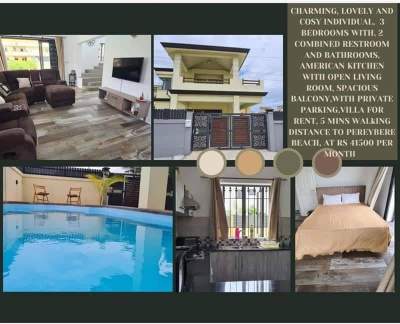 Beautiful House For Rent in Pereybere - House