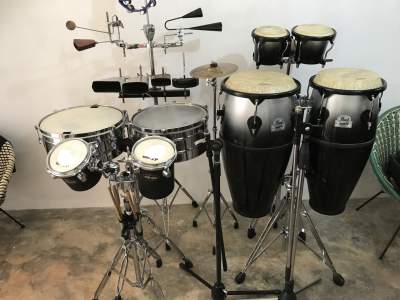 Percussionist setup - Other percussion instruments on Aster Vender