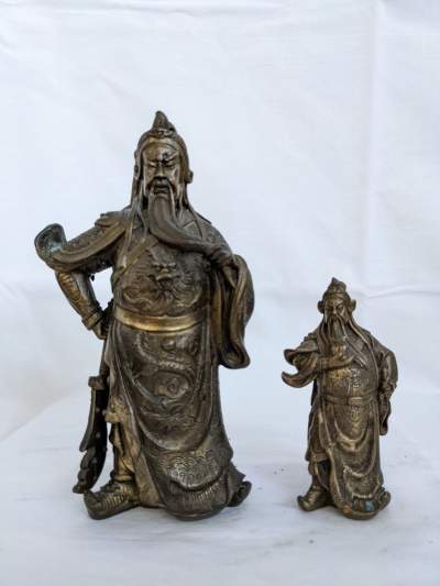 2 guerriers chinois - 2 chinese warriors - Old stuff on Aster Vender