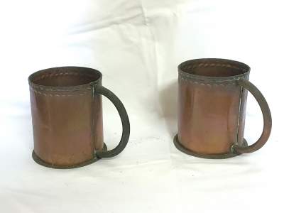 2 chopes en cuivre - Old stuff on Aster Vender