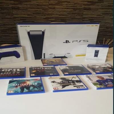 BRAND NEW PS5 Sony PlayStation 5 DIGITAL/Disc Game Console BUNDLE - PlayStation 4 (PS4)