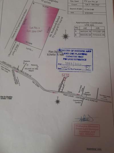 A Vendre Terrain Residentiel - Land