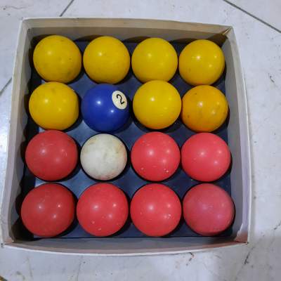 Billard/Pool Ball Set x 16 Balls - Billiards on Aster Vender