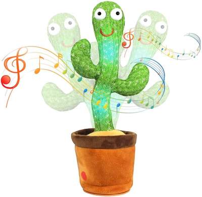 Cactus toy rechargeable dancing singing repeating Rs 575 - Others