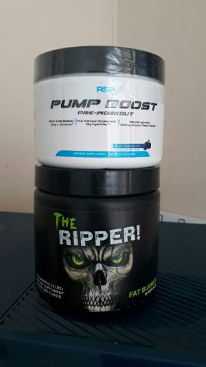 Fat Burner and Pre Workout - Nutrition supplements