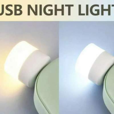 2pcs  led mini light usb white 1watt Rs 100 - Others