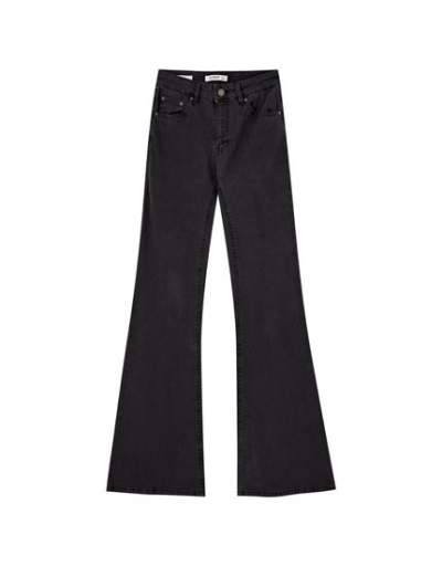 Authentic Pull&Bear black flare jeans  - Pants & Leggings (Women)