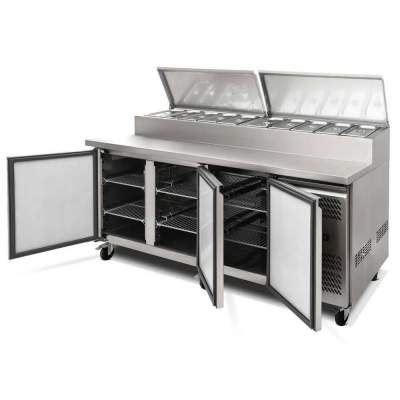 3 Door Salad Bar / Refrigerated pizza counter. - All electronics products