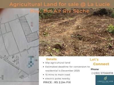 Agricultural land  - Land on Aster Vender