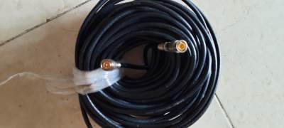 Cable coaxial noir connection antenne parabolique 25 metres - All electronics products on Aster Vender