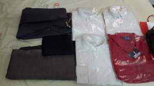 Shirts and cloth for pants, safety shoes - Shirts (Men) on Aster Vender