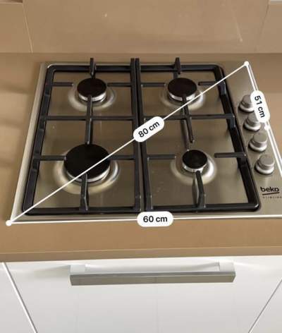 Beko stove and extractor  - Kitchen appliances