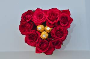 Cherry & Mint floral creation - Creative crafts