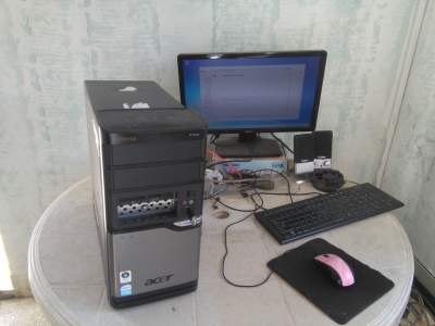 Second Hand Cpu Acer Dual Core - PC (Personal Computer)