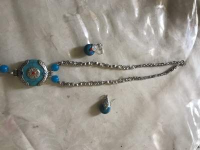 German silver necklace  - Necklaces