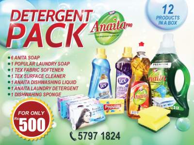 Detergent pack  - Soap, Bath & Shower Gel
