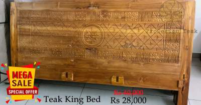 Teak Bed - Bedroom Furnitures on Aster Vender