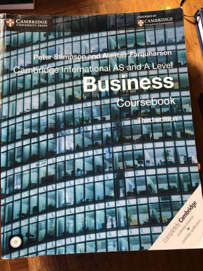 Business A level book - Notebooks