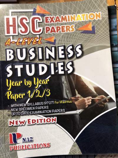 Business a level past papers - Notebooks