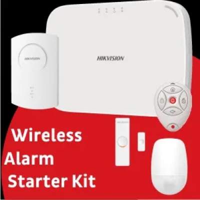 HIKVISION Wireless Alarm Starter Kit - CCTV Camera