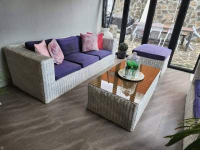SecondHand  Rattan lounge for sale - Living room sets