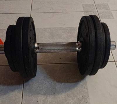 Dumbell20 kgs - Fitness & gym equipment