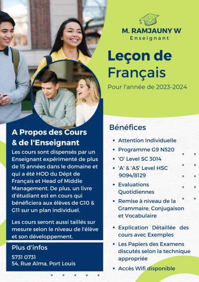 French Tuition - Primary school