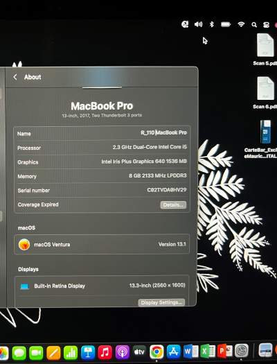 MacBook Pro 2017 - Laptop