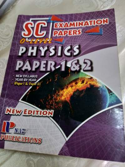 SC O level Examination Papers Physics paper 1 and 2 - Self help books on Aster Vender