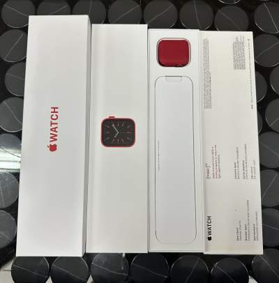 APPLE Watch Series 6 - PRODUCT(RED) Aluminium Sports Band, 40 mm - Smartwatch