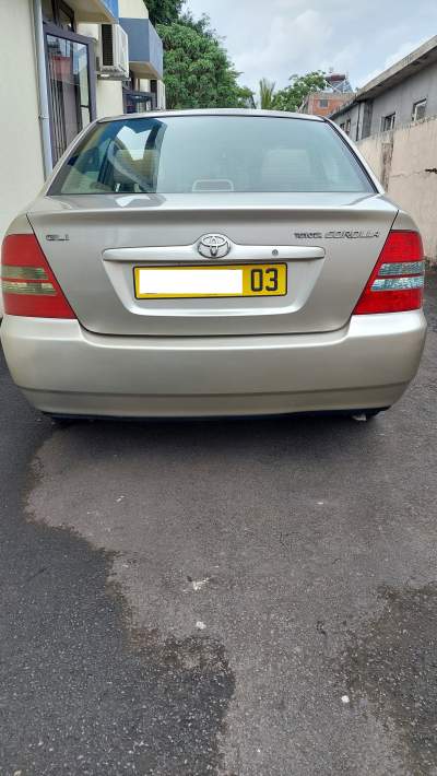 TOYOTA COROLLA NZE YEAR AG 2003 - Family Cars on Aster Vender