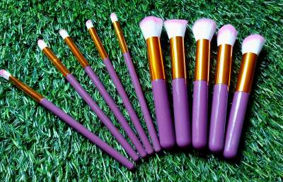 Makeup brush 10 pcs - Lip products (lipstick,gloss,stain etc.)