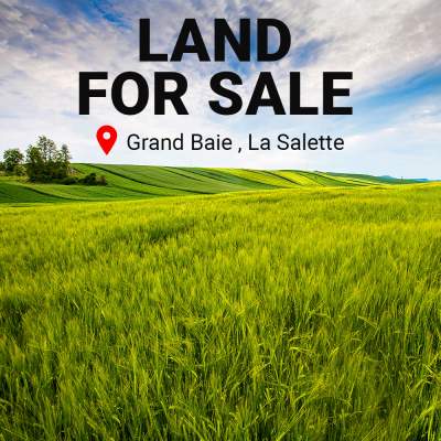 LAND FOR SALE AT GRAND BAIE, LA SALETTE - Land