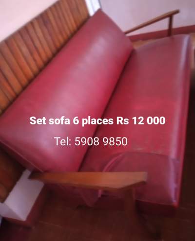 Sofa set 6 places - Living room sets