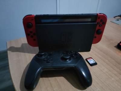 Nintendo Switch + Pro Controller + Super Smash Bros - All electronics products on Aster Vender