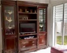 meubles en sapelli - bois acajou  - Antiquities on Aster Vender