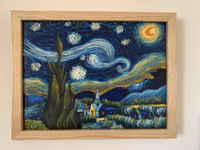 Starry Night, Van Gogh Painting - Paintings