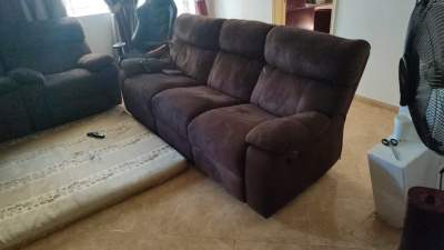 For sale sofa set recliner - Living room sets