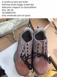 Working shoes boggy (metal tip) - Boots on Aster Vender