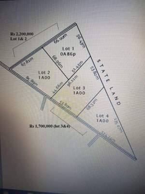 Four Agricultural plot of lands for sale in Ripailles. - Land on Aster Vender