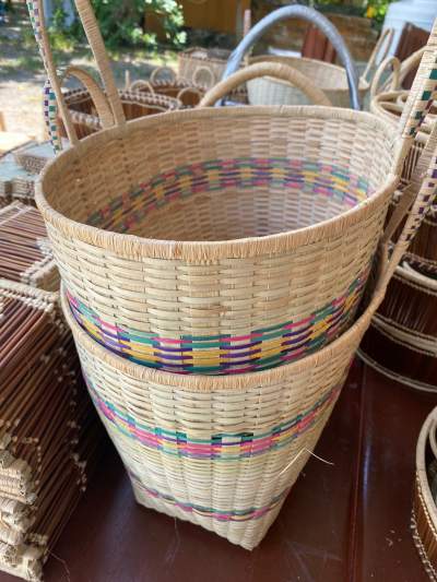 Raffia Baskets - Handmade