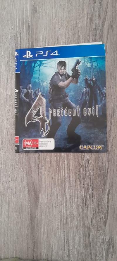 Resident evil 4 - PlayStation 4 (PS4) on Aster Vender