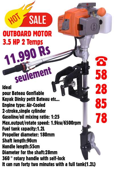 Outboard Motor 3.5hp PROMO PROM !!!! - Boat engines